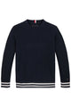 TOMMY HILFIGER MAGLIA CON RICAMO LOGO