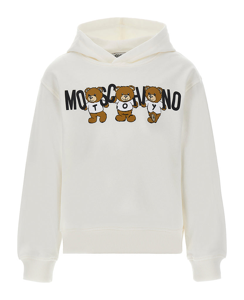 MOSCHINO FELPA CON CAPPUCCIO