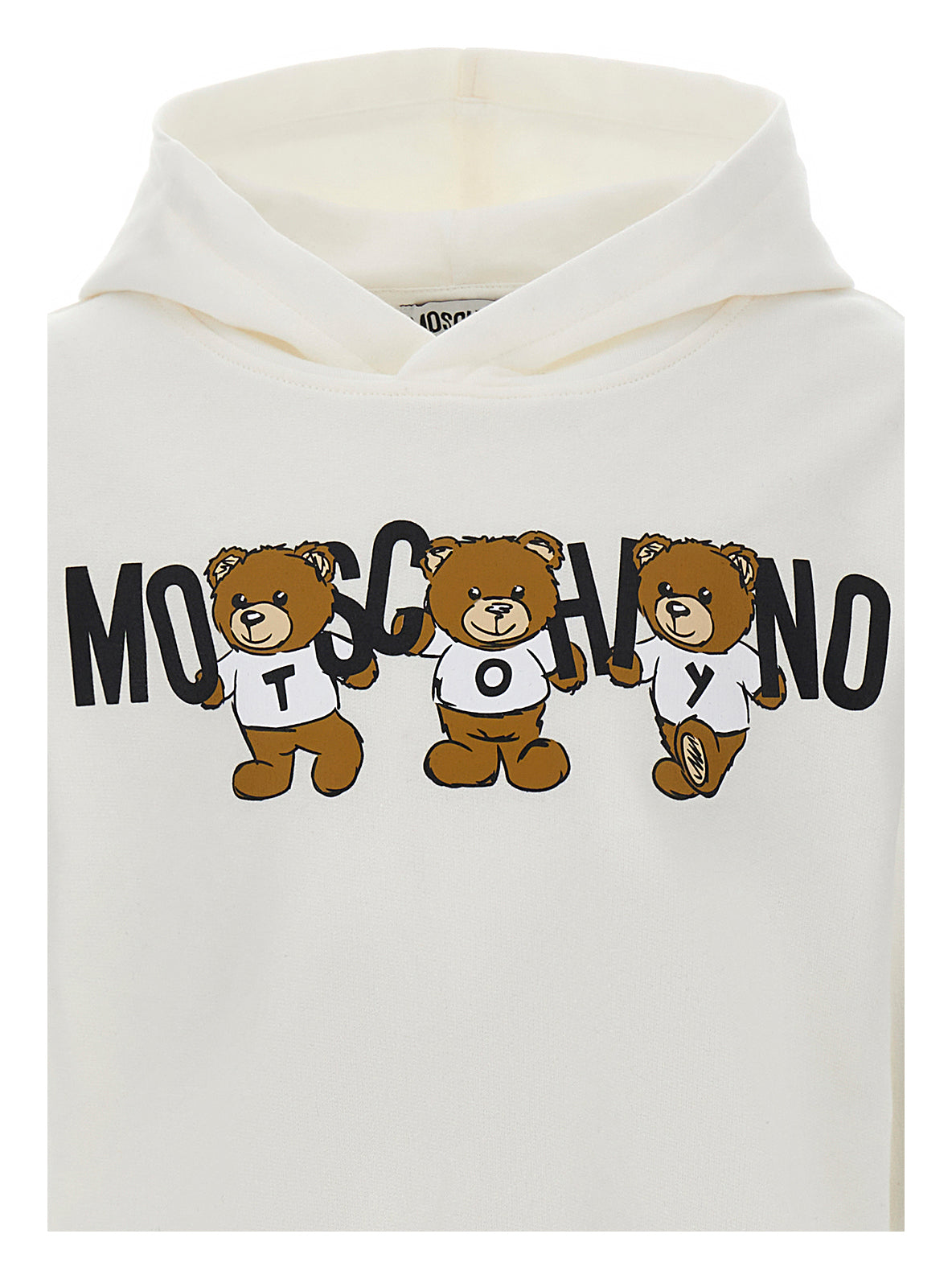 MOSCHINO FELPA CON CAPPUCCIO