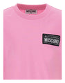 MOSCHINO T-SHIRT PATCH LOGO RICAMO