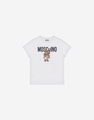 MOSCHINO T-SHIRT IN JERSEY TEDDY LOGO