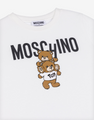 MOSCHINO T-SHIRT IN JERSEY TEDDY LOGO