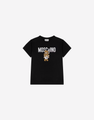 MOSCHINO T-SHIRT IN JERSEY TEDDY LOGO