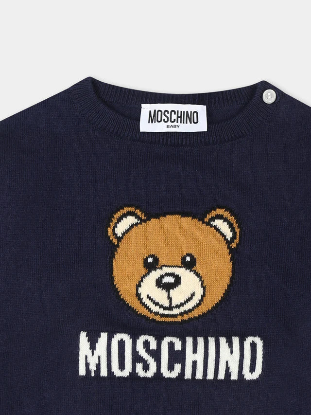 MOSCHINO MAGLIONE CON TEDDY BEAR