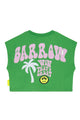 BARROW T-SHIRT CROPPED GREEN