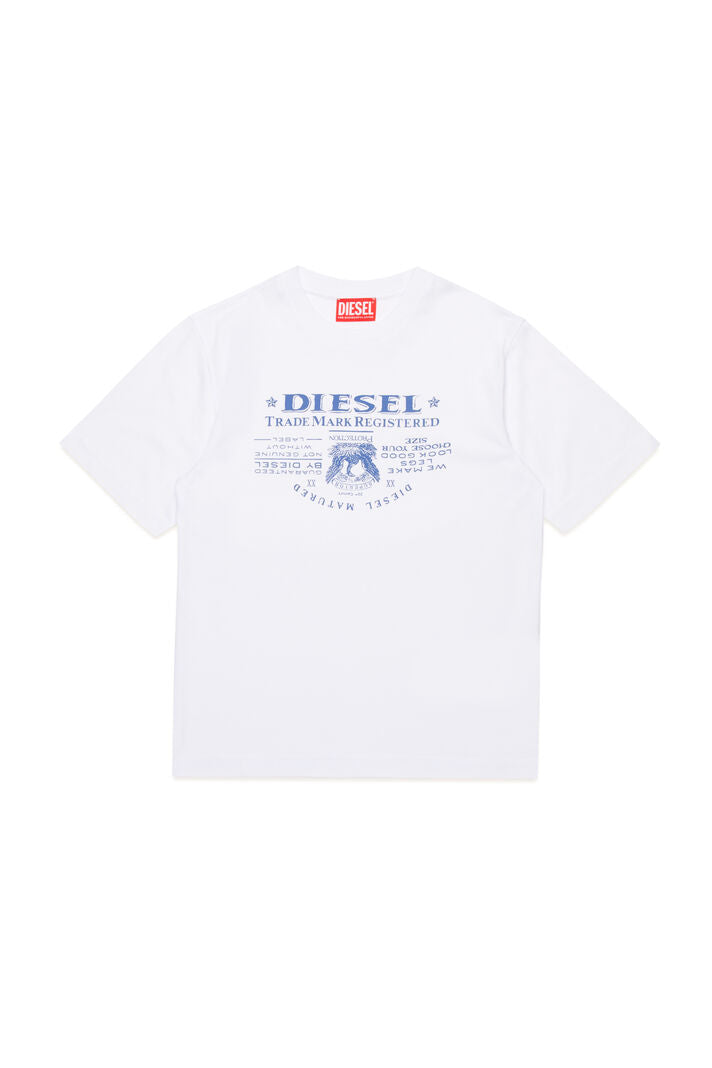 DIESEL T-SHIRT CON STAMPA PATCH JACRON