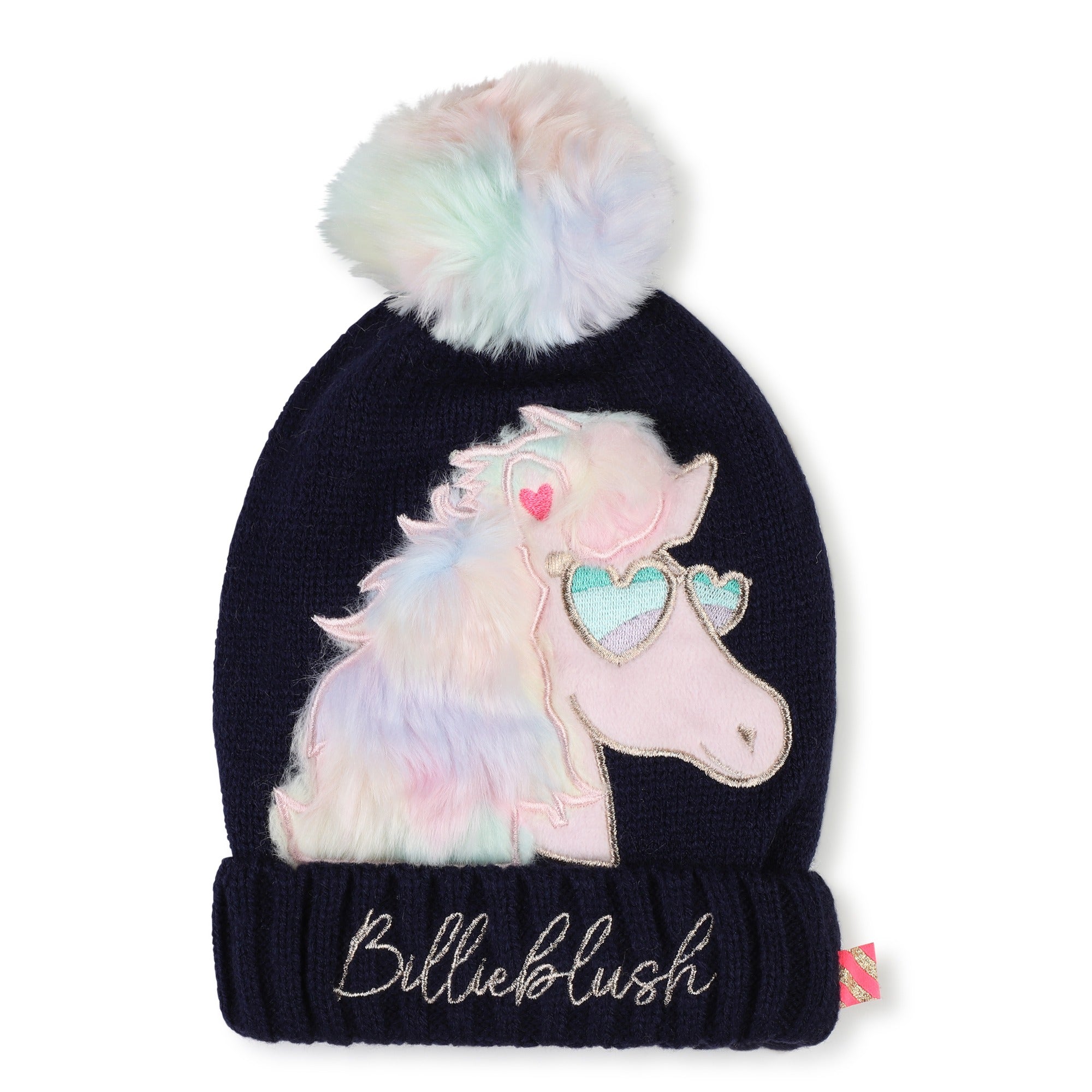 BILLIE BLUSH BERRETTO PEGASO POMPON