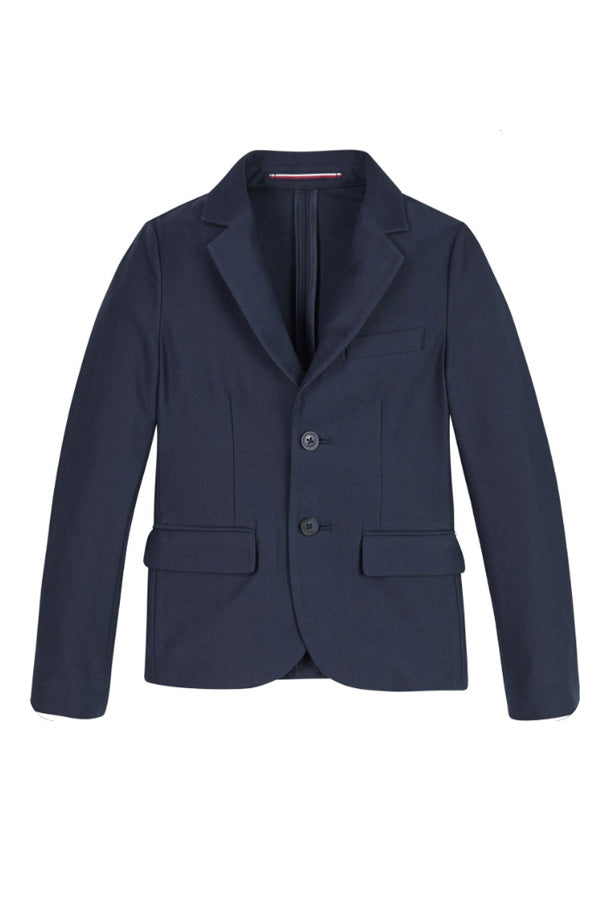 TOMMY HILFIGER GIACCA IN COTONE BLU